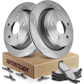 Rear Brakes Rotors and Ceramic Brake Pads Kit for 2011-2018 Ram 1500, 2002-2010 Dodge Ram 1500, 2007-2009 Chrysler Aspen, 2004-2009 Dodge Durango Replacement Vented 53006 967 in Saudi Arabia