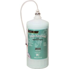 Rubbermaid Commercial Products OneShot Dye & Fragrance Free Lotion Hand Soap Refill, 1600mL, Compatible with RCP's Touchless OneShot Lotion Dispensers, for Restrooms in Offices/Restaurants in Kuwait