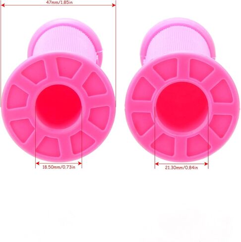 TTR50 Grips, 3/4 Handlebar Grips for TTR50 TT-R50 TT-R50E Kid Bikes 3/4" Half-Waffle Handle Bar Soft Grip Throttole Tube Accessories with Tube (Pink) in Saudi Arabia