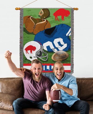 Northwest NFL Indianapolis Colts Woven Tapestry Throw Blanket, 48" x 60", Commemorative in Saudi Arabia