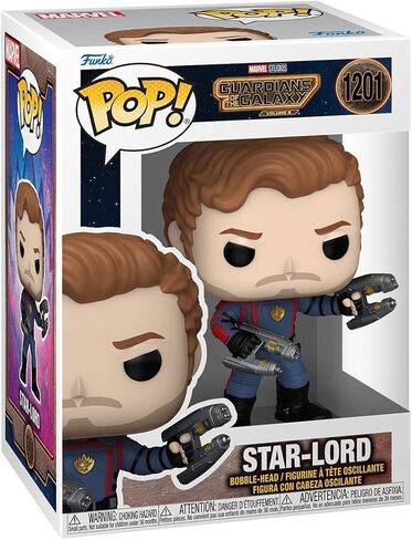 Funko POP! Vinyl: Marvel - Guardians of The Galaxy 3 - Star-Lord - Collectable Vinyl Figure - Gift Idea - Official Merchandise - for Kids & Adults - Movies Fans - Model Figure for Collectors in Saudi Arabia
