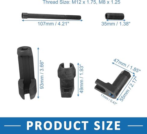 مجموعة مقابس حاقن الوقود لمحرك السيارة أداة إزالة حاقن الوقود لسيارة Ford F-350 Super Duty 2011-2018 (مجموعة من 5) in Saudi Arabia