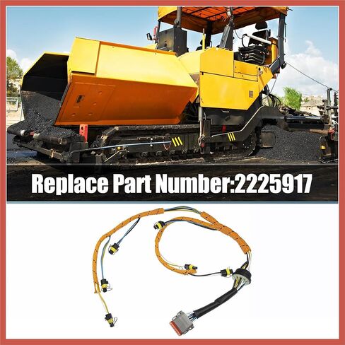 ACROPIX Engine Fuel Injector Wiring Harness for CAT for Caterpillar C7 Engine Excavator 2225917 Fuel Injector Wiring Harness Assembly Car Parts in Saudi Arabia