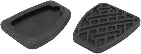 X AUTOHAUX Pair Black Rubber Brake Clutch Pedal Pad Cover for Nissan Qashqai 2007 2008 2009 2010 2011 2012 2013 2014 2015 2016 46531JD00A in Saudi Arabia