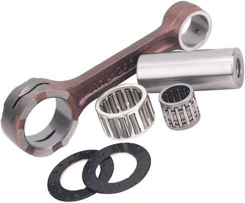 محرك دراجة نارية توصيل قضيب كرنك متوافق مع YZ125 YZ125X YZ 125 X 1C3-11650-00-00 933-10215-10-00 (أسود) in Kuwait