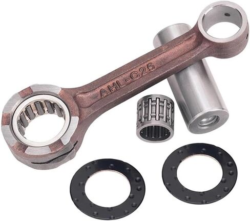 محرك دراجة نارية توصيل قضيب كرنك متوافق مع YZ125 YZ125X YZ 125 X 1C3-11650-00-00 933-10215-10-00 (أسود) in Kuwait