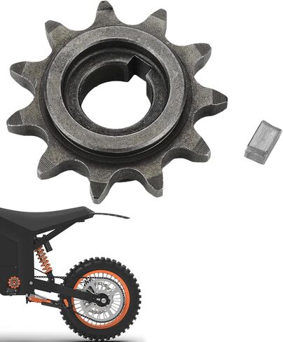 12T Front Sprocket Kit for Tutti Soleil 01, Carbon Steel Chain Wheel Sprocket for Tuttio Soleil01 Electric Dirt Bike in Saudi Arabia