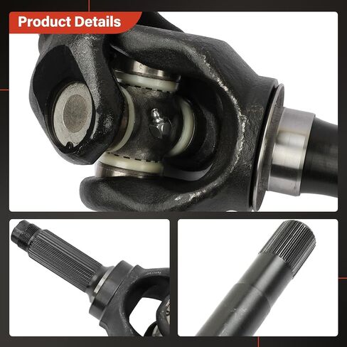 Front Passenger Side Drive Axle Shaft Assembly, Fit for Ram 4500/ Ram 5500 2014-2018 L6 6.4L, Fit for Ram 4500/ Ram 5500 2013-2018 L6 6.7L, OE 68213889AB, 68213889AA in Saudi Arabia
