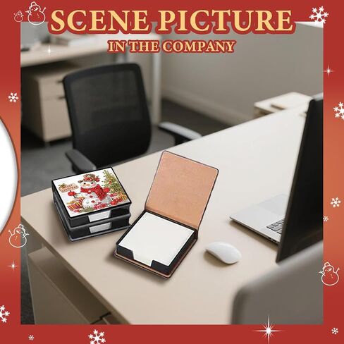 Diamond Art Kits for Adults Sticky Note Holder, Diamond Painting Notes Box Diamond Dots Decoration Gem Arts and Diamond Office Desk Supplies Contains 160 Sheets of Paper Hummingbird in Saudi Arabia