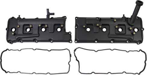NewYall 4.5L Left and Right Engine Valve Cover for INFINITI FX45 2003-2008, M45 2003-2010, Q45 2002-2006 in Saudi Arabia