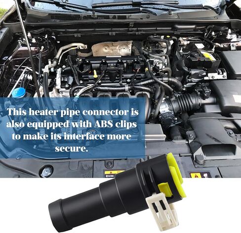 D651-61-240 Cooling Heater Water Hose Connector 2Pcs Leak-Proof Cooling System Connector with Secure Seal for Mazda 2/3/5/6 2004-2012 Models Car Repair Kit Replacement in Saudi Arabia