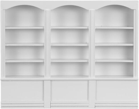 Garneck Mini Book Shelf Insert Mini World Bookshelf Doll House Display Cabinet in Saudi Arabia
