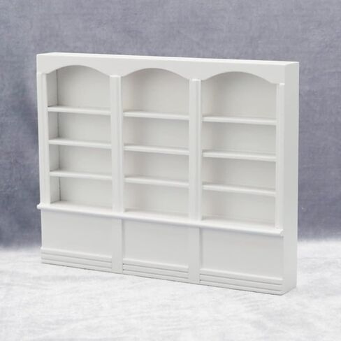 Garneck Mini Book Shelf Insert Mini World Bookshelf Doll House Display Cabinet in Saudi Arabia