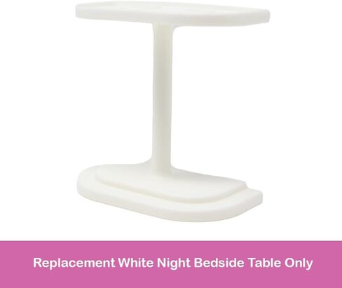 Replacement Part for Barbie Doll Dreamhouse Doll House Playset HMX10 - Replacement White Night Bedside Table in Saudi Arabia