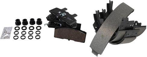 Front and Rear Brake Pads Ceramic Compatible with 1990-2002 Chevrolet Astro 1990-2002 GMC Safari in Saudi Arabia