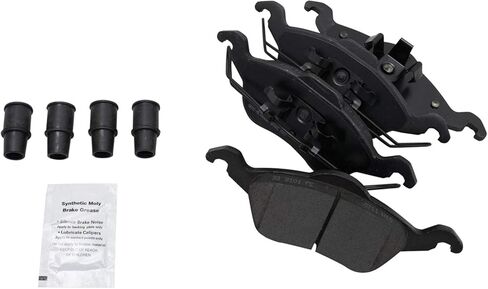 Front and Rear Brake Pad Set Semi Metallic Compatible with 2000-2004 Ford Focus in Saudi Arabia