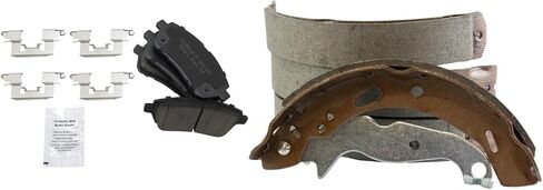 Front Brake Pads Ceramic Compatible with 2011-2016 Ford Fiesta in Saudi Arabia
