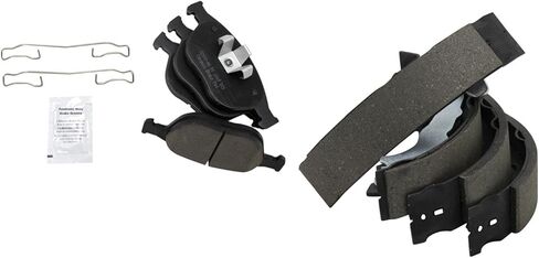 Front Brake Pads Ceramic Compatible with 2002-2004 Ford Focus in Saudi Arabia