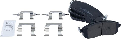 Front Brake Pads Semi Metallic Hardware Compatible with 2012 Nissan Versa in Saudi Arabia