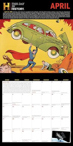 2026 History Channel This Day in History Wall Calendar: 365 Remarkable People, Extraordinary Events, and Fascinating Facts (Moments in HISTORY™ Calendars) in Saudi Arabia
