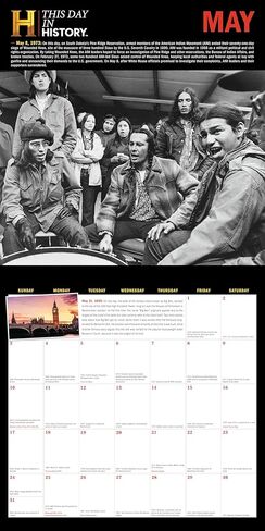 2026 History Channel This Day in History Wall Calendar: 365 Remarkable People, Extraordinary Events, and Fascinating Facts (Moments in HISTORY™ Calendars) in Saudi Arabia