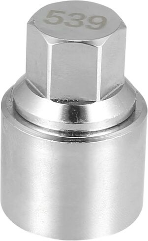 X AUTOHAUX #539 Wheel Lock Lug Nut Anti Theft Lug Nut Screw Wheel Lock Key for Volkswagen Touareg Scirocco Magotan Tiguan in Saudi Arabia