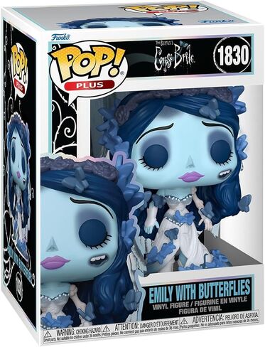 Funko Pop! Plus: The Corpse Bride - Emily with Butterflies - Collectable Vinyl Figure - Gift Idea - Official Merchandise - Toys for Kids & Adults - Movies Fans - Model Figure for Collectors in Saudi Arabia