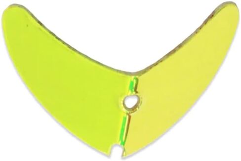 Mack's Lure Smile Blade, Gold Sparkle, 1.1-Inch in Saudi Arabia