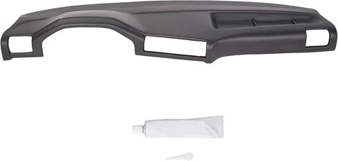 لوحة القيادة الداخلية ECOTRIC متوافقة مع 1984-1990 BMW E30 3 Series 318i 325e 325i 325is لوحة حماية غطاء لوحة القيادة باللون الأسود in Saudi Arabia