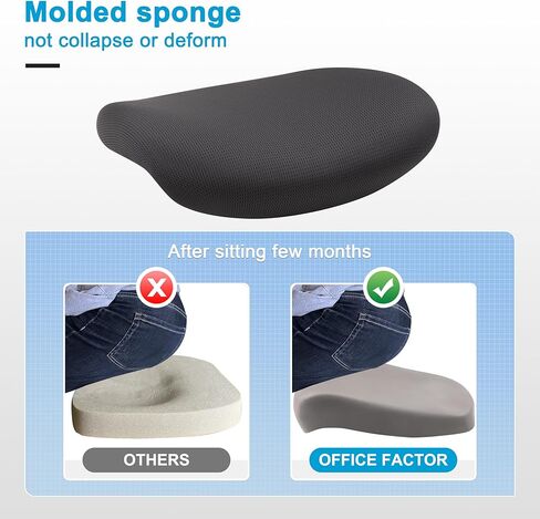 OfficeFactor Drafting Chair Tall Office Chair, 300 lb Capacity Standing Desk Chair, Adjustable & Ergonomic Desk Chair, Flip-Up Armrests, Mesh Back, Comfortable Leather (Black) in Kuwait