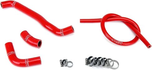 HPS 57-1361-RED Red Silicone Radiator Coolant Hose Kit in Saudi Arabia