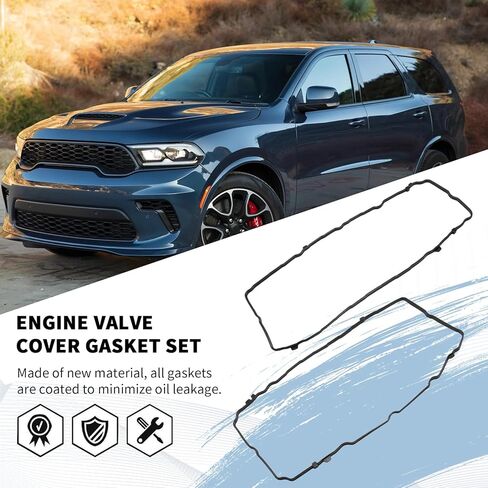 VS50919 Engine Valve Cover Gasket Set, Replacement for Dodge Durango Ram Replacement for Chrysler Pacifica Voyager Replacement for Jeep Grand Cherokee, Replaces VC1184G in Saudi Arabia