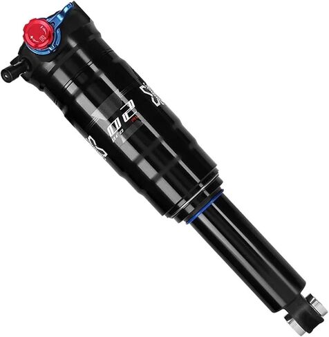 Bike Rear Shocks 185/225mm Aluminum Alloy Ear Trunnion Downhill MTB Mountain Bicycle Rear Shock Absorber(185mm Black) in Saudi Arabia