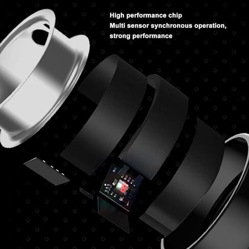 Smart Ring Health Tracker, Health Ring Smart Ring with APP, Waterproof Fitness Tracker Ring for Women & Men, Fitness Sleep Heart Rate Tracker Smart Ring in Saudi Arabia