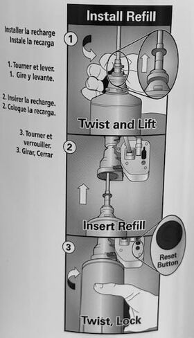 منتجات رابر ميد التجارية عبوة صابون لليدين OneShot Dye & Fragrance Free Lotion، 1600 مل، متوافقة مع موزعات غسول OneShot بدون لمس من RCP، للحمامات في المكاتب/المطاعم in Kuwait