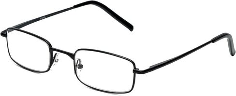 Calabria R753 Designer Rectangle Metal Reading Glasses +0.50 Gold Men Women One Power Reader Trendy Stylish Vintage Eyeglass in Saudi Arabia