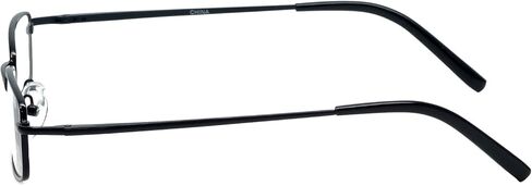Calabria R753 Designer Rectangle Metal Reading Glasses +0.50 Gold Men Women One Power Reader Trendy Stylish Vintage Eyeglass in Saudi Arabia