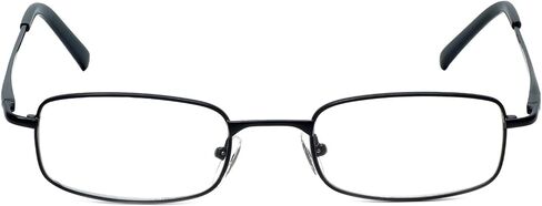Calabria R753 Designer Rectangle Metal Reading Glasses +0.50 Gold Men Women One Power Reader Trendy Stylish Vintage Eyeglass in Saudi Arabia