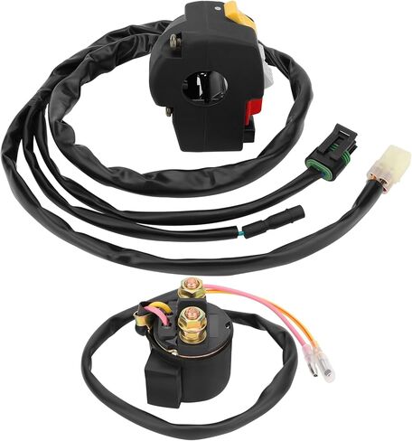 M MATI Handlebar & Starter Relay Switch for Honda TRX250EX 250EX 2001-2005 35020-HN6-003 35100-HM8-000 35850-HM8-A41 in Saudi Arabia