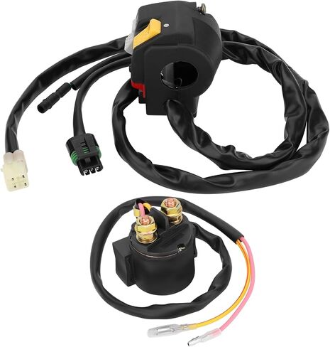 M MATI Handlebar & Starter Relay Switch for Honda TRX250EX 250EX 2001-2005 35020-HN6-003 35100-HM8-000 35850-HM8-A41 in Saudi Arabia