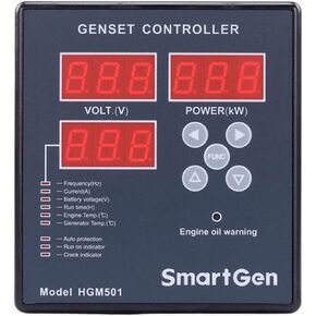 HGM501 Start Stop Genset Controller Module Diesel Gasoline Generator LED Digital Dsplay Control Panel Parts DC 9-18V in Saudi Arabia