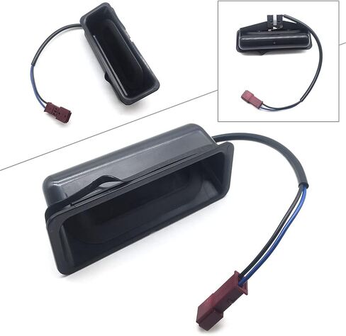 Cnthan7 Auto Rear/Lift Gate Trunk Lock Push Button Trunk Lid for BMW E39 E60 E61 (Replace Part #: 51248168035) in Kuwait