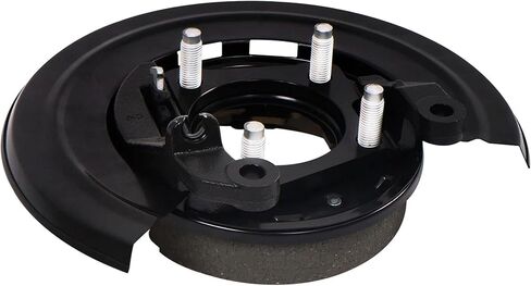 Rear Left & Right Parking Brake Assembly with Backing Plate Compatible with Ford F250 F350 F450 F550 Super Duty 2005-2012 Replace 926-272, 926-273 in Saudi Arabia
