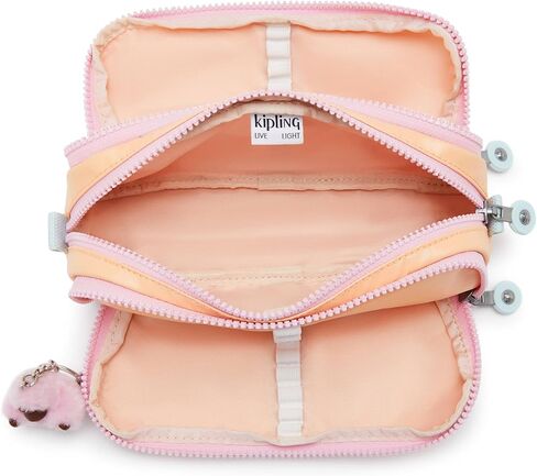 Kipling Gitroy Metallic Pencil Case Magical Orange in Saudi Arabia