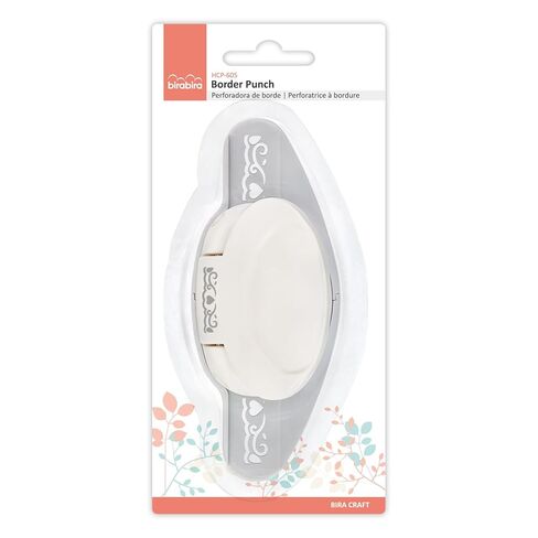 Bira Craft Continuous Border Paper Craft Punch, Valentine Day Punch, for Scrapbooking (Heart Flourish) in Saudi Arabia