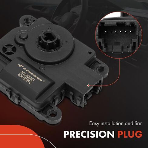 A-Premium HVAC Air Door Actuator Compatible with Ford Explorer, Escape, Mustang Mach-E & Ram 1500 Classic, 2500, 3500 & Chevrolet Malibu Limited & Buick Lacrosse & Cadillac XT4 & Lincoln Aviator in Saudi Arabia