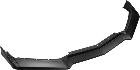 IKON MOTORSPORTS Front Bumper Lip Compatible with 2020-2025 Chevrolet Corvette, IKON Style ABS Gloss Black Valance Chin Lip Spoiler Splitter in Saudi Arabia