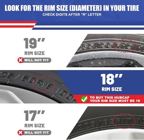 18 Inch Hubcaps Wheel Covers Fit for Chevy Impala 2014-2020, R18 Hub Caps Wheel Rims Covers Bolt-on Chevy Impala 14-20, Set of 4, PP Material, (18-Inch, Silver Lacquer) in Kuwait