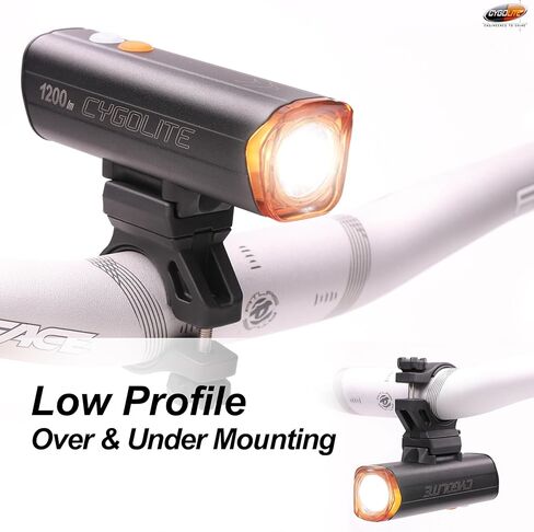 Cygolite Velocity SL 1000 Lumen Bicycle Light–Anodized Aluminum Alloy– 9 Light Modes– Fine Tunable Brightness- Compact IP67 Waterproof– Secure Hard Mount– USB-C Recharge– Road,Mountain,Commuter Bikes in Kuwait