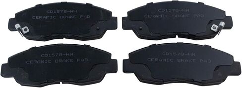Front Brake Pads Ceramic Compatible with 2012-2015 Honda Civic in Saudi Arabia